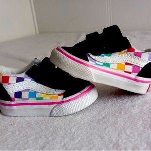 Toddlers Checkered Vans